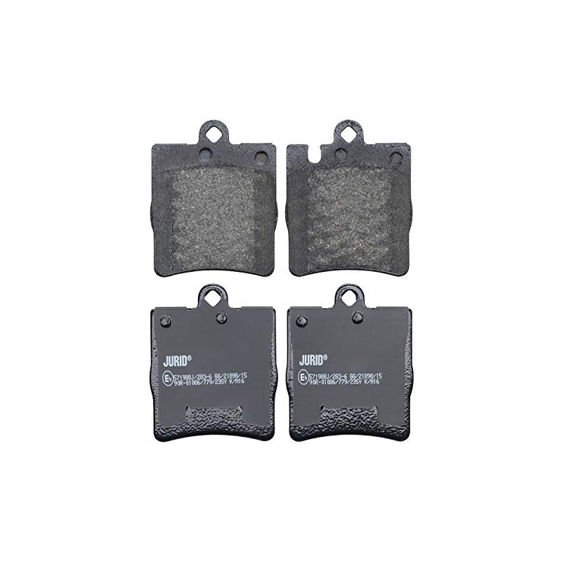 Jurid 571988J Brake Pad Set, disc brake pad set (4