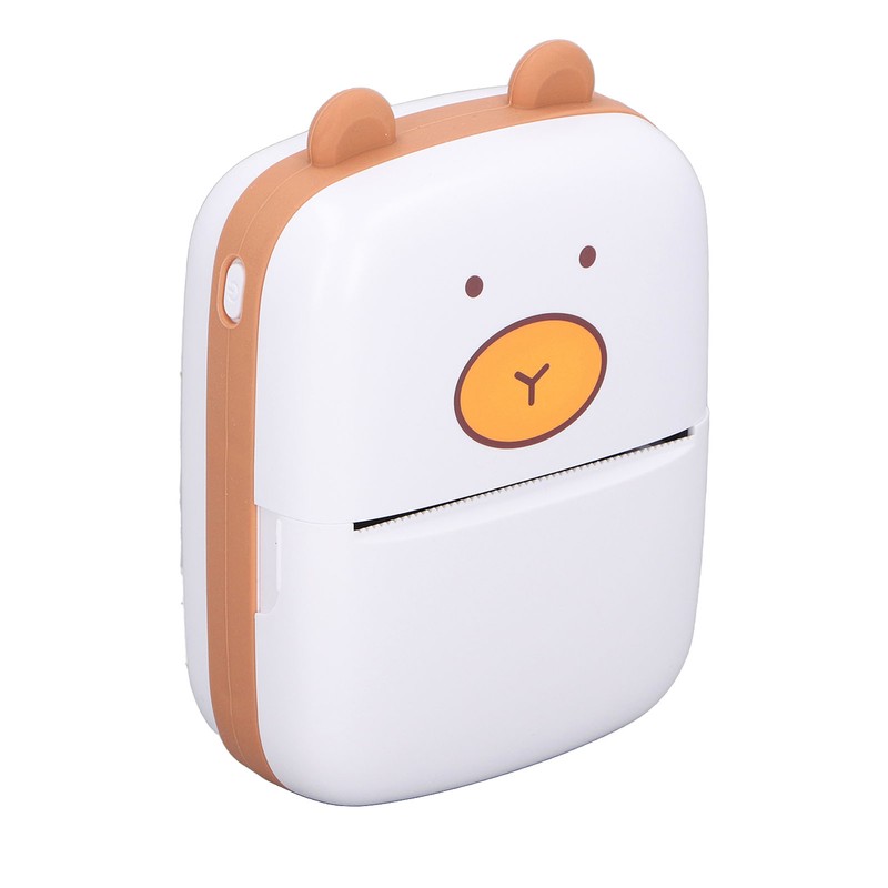 Portable Thermal Printer with 5 Roll Paper Bluetooth Portable Pocket