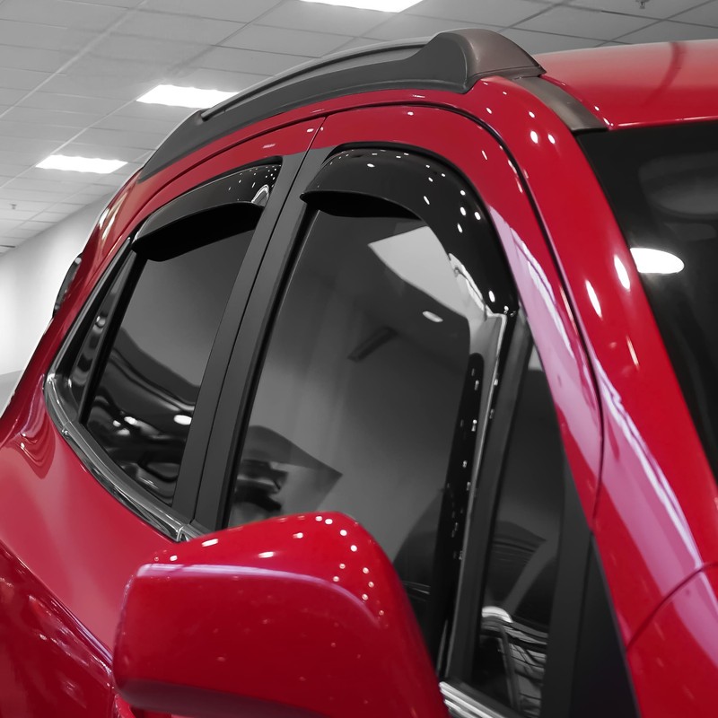 Voron Glass in-Channel Extra Durable Rain Guards for Buick Encore