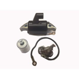 Lil Red Barn Stihl 041, 045, 056, Ignition Coil, Points and Condenser, Replaces Stihl 1115-404-3200 Coil, 1115-400-2000 Points, 1115-404-3400 Condenser