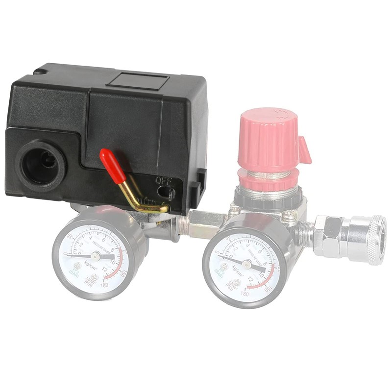 OAMCE Air Compressor Pressure Switch Replacement LF10-4H with 95-125 PSI