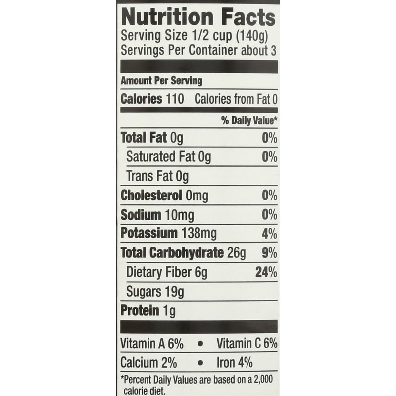Oregon Fruit Products, Canned Fruits, Blackberries in Light Syrup, 15oz