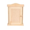 Wooden Key Cabinet 6 Hooks