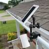 2-in-1 Gutter Mount for Solar Panel, Stick Up Cam Battery,