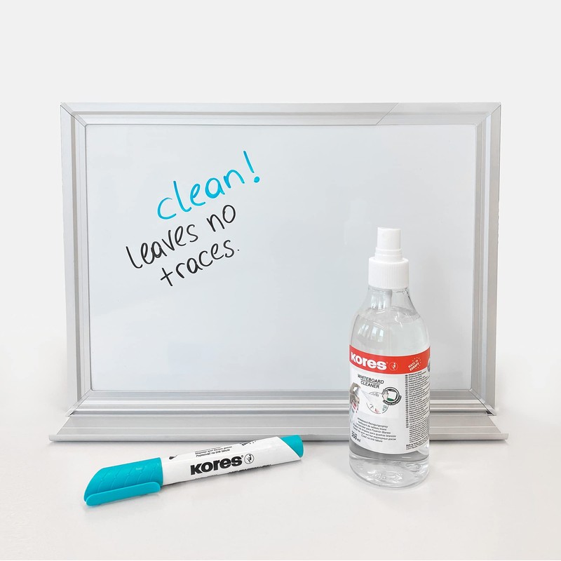 Kores - Whiteboard Reinigerspray für Schule, Büro und Zuhause, Trocken