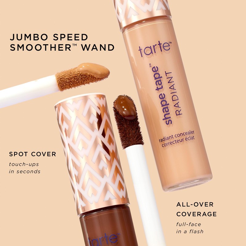 tarte shape tape radiant concealer – Medium-Coverage, Radiant Finish for