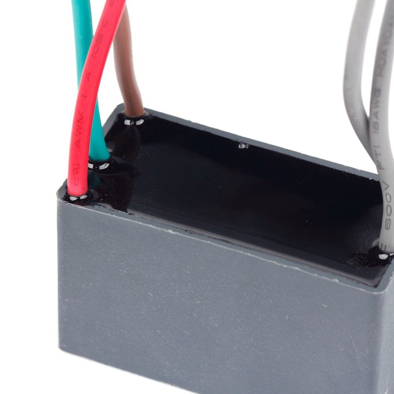 5 Wire Ceiling Fan Capacitor CBB61 5+5+5uf 250V-300V AC 50/60