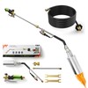 Propane Torch Weed Burner, 1,800,000 BTU, 14FT Safety Hose
