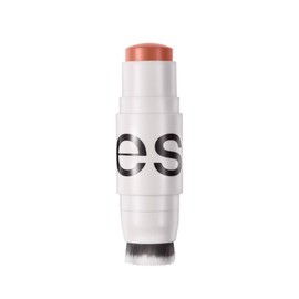 ésika - Color Stick Pro Rubor y Bronzer Color Rosa Ideal 7g, para Rostro Glow Natural, 12 Horas de Duración, Textura Ultra Ligera, con Vitamina E, con Brocha, Fácil Aplicación