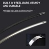 Zip Tie Lock,Adjustable Cable Lock with Stainless Steel Core,Multi-Purpose Cable