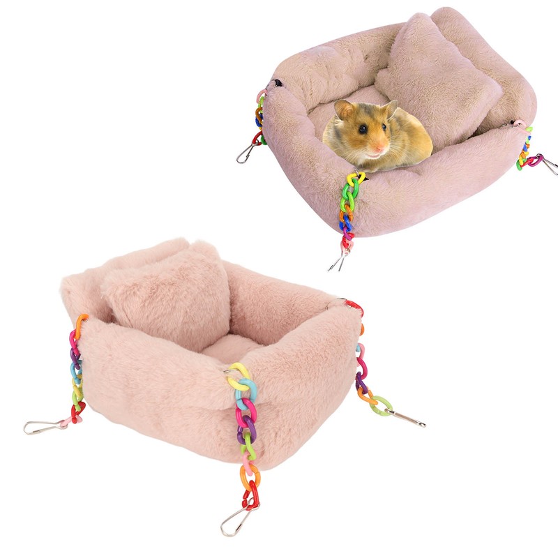 Hamster Chain Hammock Cute Soft Winter Warm Hammock with Small