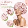 BONNET QUEEN Silk Bonnet for Sleeping Women Satin Bonnet Night