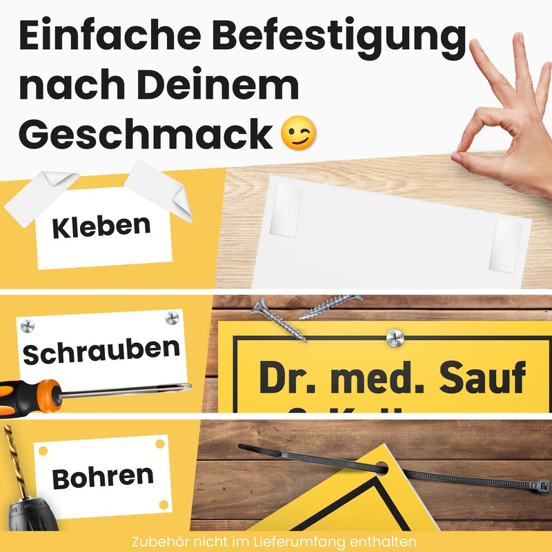 DankeDir! Dr. med Sauf & Kollegen 30 x 20 cm