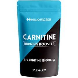 Hulk Factor L-Carnitine, 18,000 mg, HMB BCAA Multivitamins, 24 Selected Types, Diet Support, Supplement, 30-Day Supply