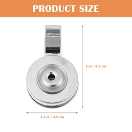 Stainless Steel Kettle Whistling Nozzle Replacement Loud Spout Accessory for Boiling Kettles Portable Design