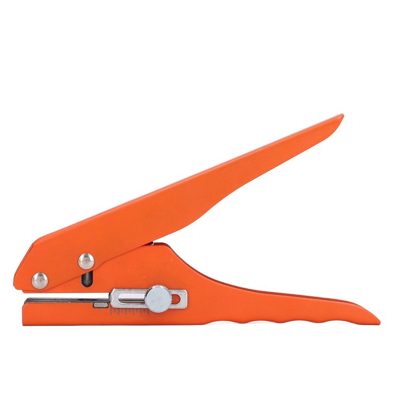 Single Hole Punch Heavy Duty Handheld Edge Banding Punching Pliers