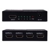 Moyishi HDMI Splitter 1X4 4 Port Hub Repeater Amplifier v1.4