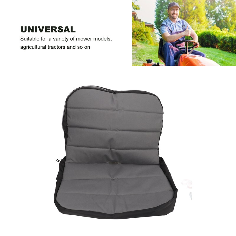 Lawn Mower Seat Cover Wear Resistant Dustproof Oxford Comfortable Tractor