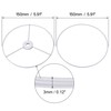 sourcing map 1 Set of Lampshade Ring 150 mm Diameter