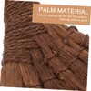 Escoba Uso Doméstico Hecha Palma Natural Práctica Herramienta Limpieza Hogar