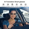 padom Smart AI Translation Glasses, Powered By GPT, Support 169+