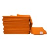 Paño De Microfibra Multiusos 40x40 Con 24 Pzas, Packlife Naranja