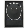 [Gray Series 6/40 cm Shell Pearl Necklace And Earring Set]