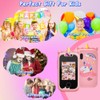 Ainiv Kid Smart Phone for Girls, Pink Unicorns Kids Toy