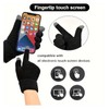 Touchscreen Winter Knit Gloves - Warm Full Finger Gloves for