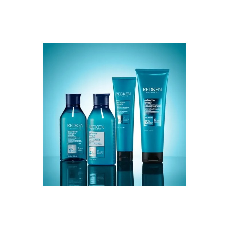 Shampoo Extreme Lenght Redken Con Ph Balanceado Envase 300ml