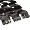 hair2heart Tape Extensions Real Hair Wavy – 20 Tapes 2.5