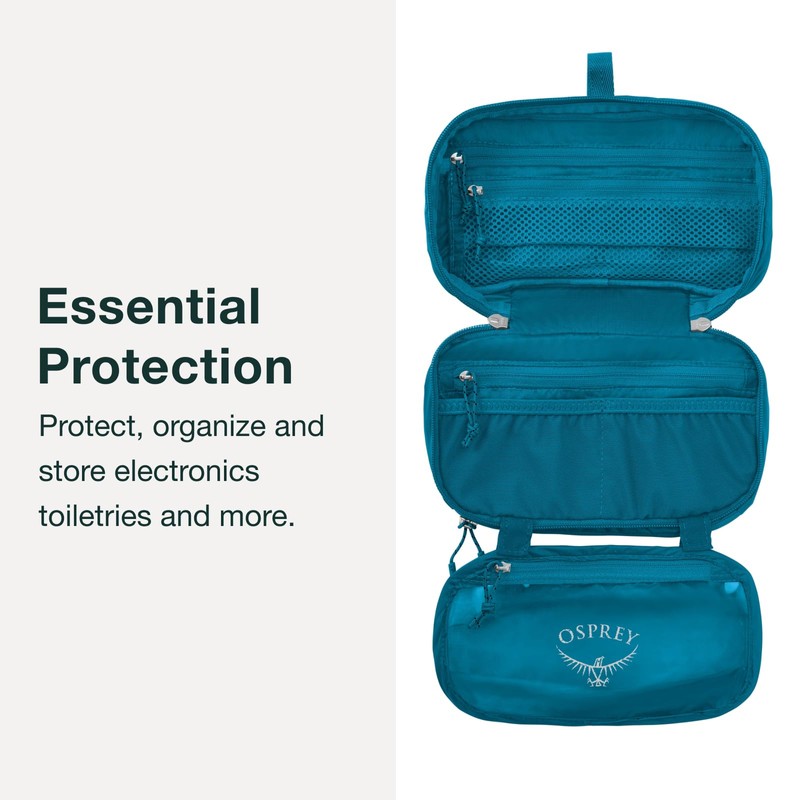 Osprey Ultralight Zip Organizer Unisex Accessories - Travel Black O/S