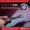 Olsa Tools Bolt Extractor Offset Wrench Set - 7pc Rounded
