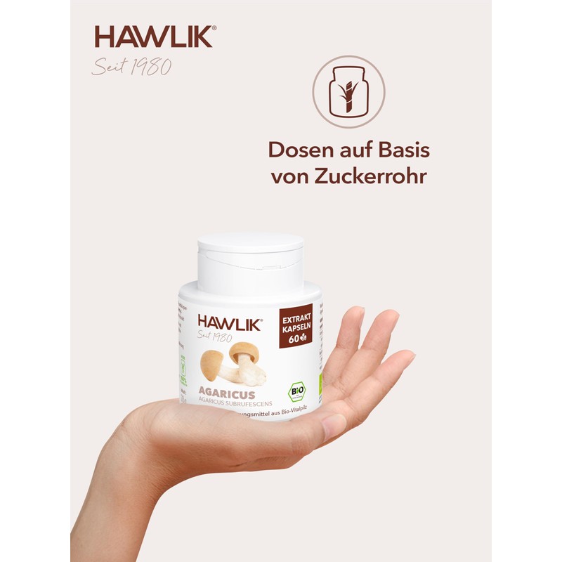 Agaricus Extract, 60 capsules