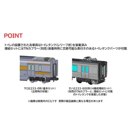 Tomytec 98891 N Gauge JR E233 0 Series Chuo Line H Organization Extension Set Railway Model Train