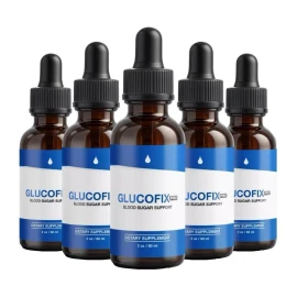 (Paquete de 5) Gotas líquidas Glucofix Pro, soporte para azúcar en sangre Glucofix Pro