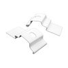10 Professional Quality Vertical Blind Top Fix Brackets.