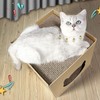 Cardboard Cat House Cats Corrugated Scratcher Box Bunny Small Animals