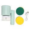 Cordless Electric Cleaning Brush Foldable IPX7 Waterproof Handheld Spinning Scrub