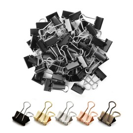 Mr. Pen- Binder Clips, Small Binder Clips, 50Pack, 0.75 in, Black, Small Clips, Paper Binder Clips, Binder Clips Small Size,Small Paper Clips, Office Clips, Micro Binder Clips, Mini Binder Clips