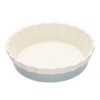 KitchenCraft Classic Collection 20cm Round Ceramic Pie Dish, White