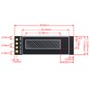 YELUFT 2 Pieces Pre-Soldered 0.91 Inch I2C OLED Display Module
