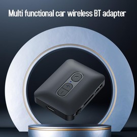 Szyafei Bluetooth 5.3 Car Adapter AUX Receiver，Suitable for car/Smartphone/Tablet/Bluetooth Speaker/Hands-Free Calling