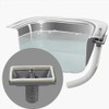 Talea Kitchen Sink Upside Drainage Square Overflow with Hose