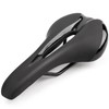 CXWXC Bicycle Saddle Painless Memory Foam Soft Thick Black (FU-C19)
