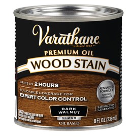 Varathane 1/2 pt Rust-Oleum 211807 Dark Walnut Varathane Oil-Based Interior Wood Stain