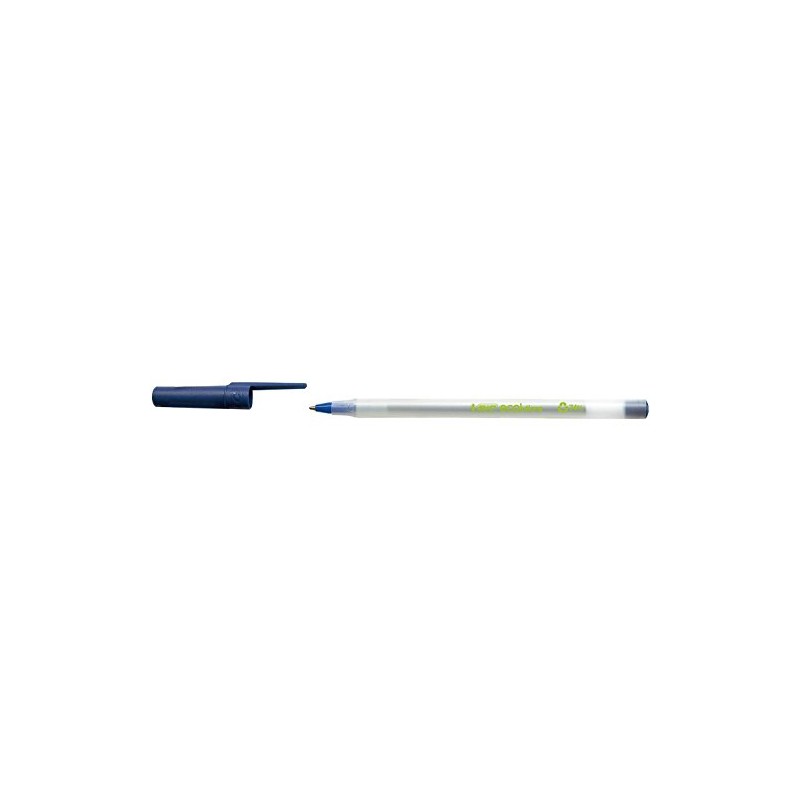 BIC ECOlutions 3 Round Stic Ballpoint Pen Blue
