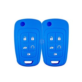 2x New Key Fob Remote Silicone Cover Fit/For Select GM Vehicles. OHT01060512 etc