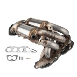 PHILTOP Catalytic Converter High Flow Performance Compatible With 2004-2012 Mitsubishi Galant 2.4L Stainless Steel Shell