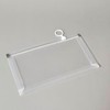 Stand Clear Zipper File Transparent Pocket Pouch B6 / 스탠드 클리어 지퍼 파일 투명 포켓 파우치 B6